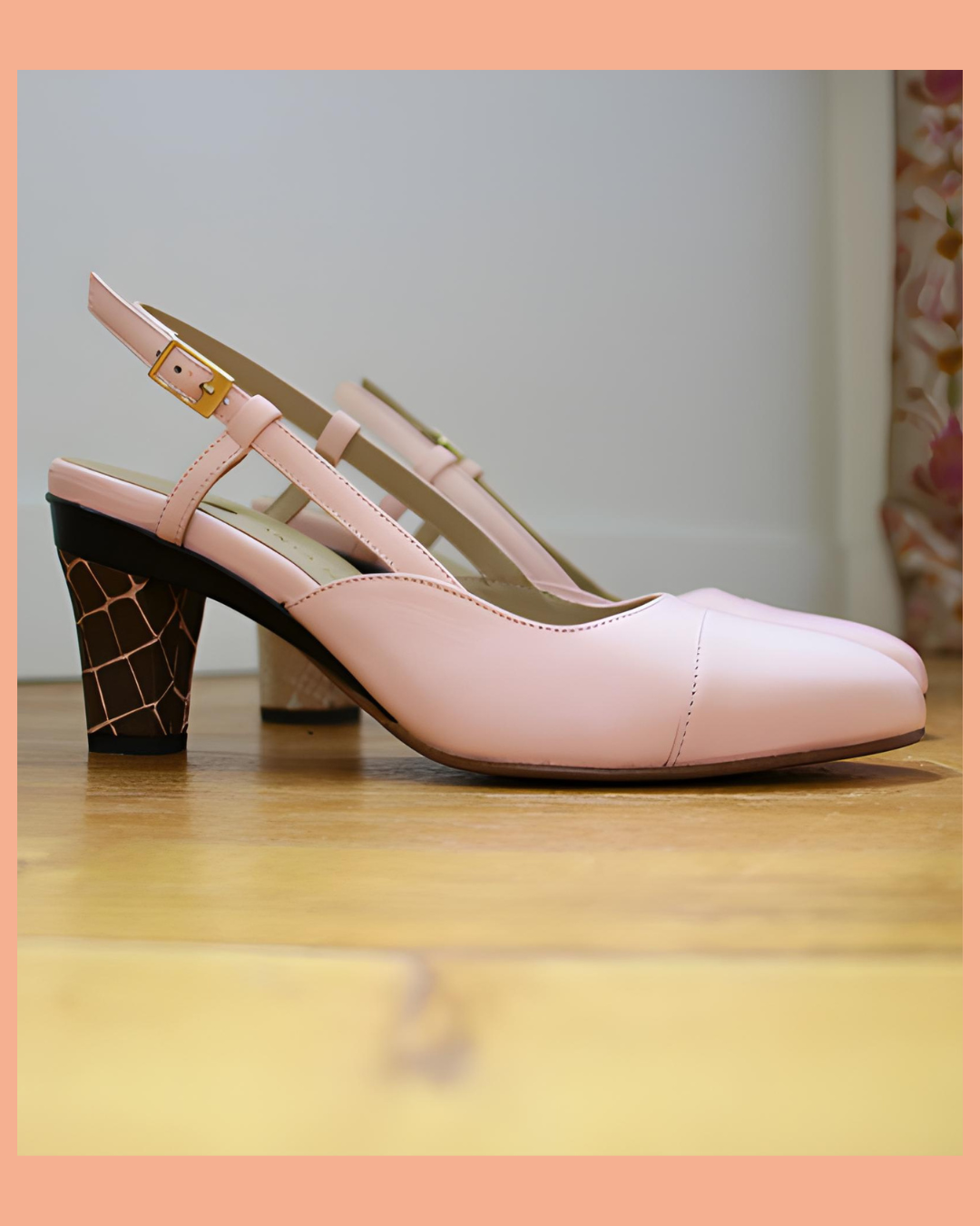 Iris Pink Slingback Pump