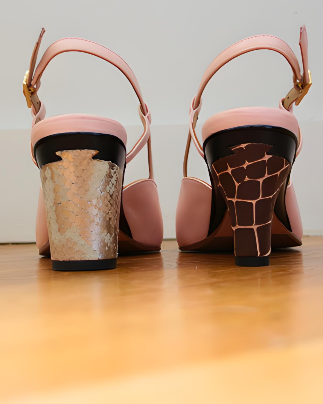 Iris Pink Slingback Pump