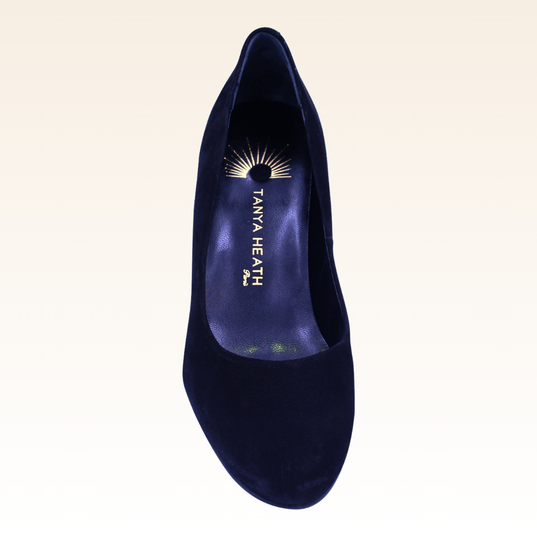 Ivy Escarpin Velours Noir