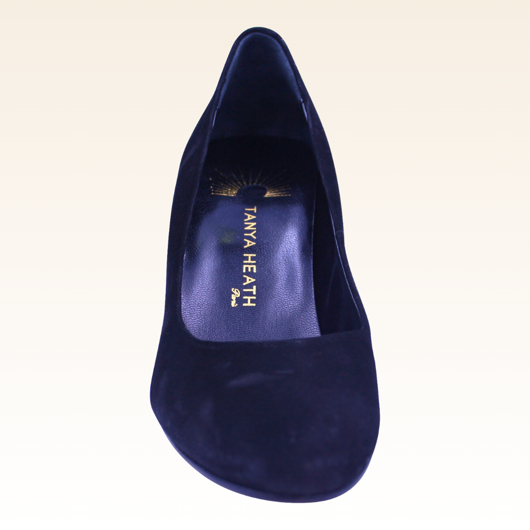 Ivy Escarpin Velours Noir