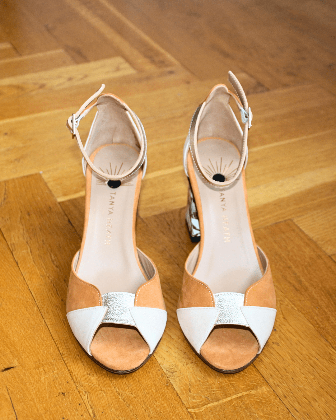 Coffret Balade : Sandale Blondie Terracotta et ses 2 paires de talons amovibles - Tanya Heath Paris