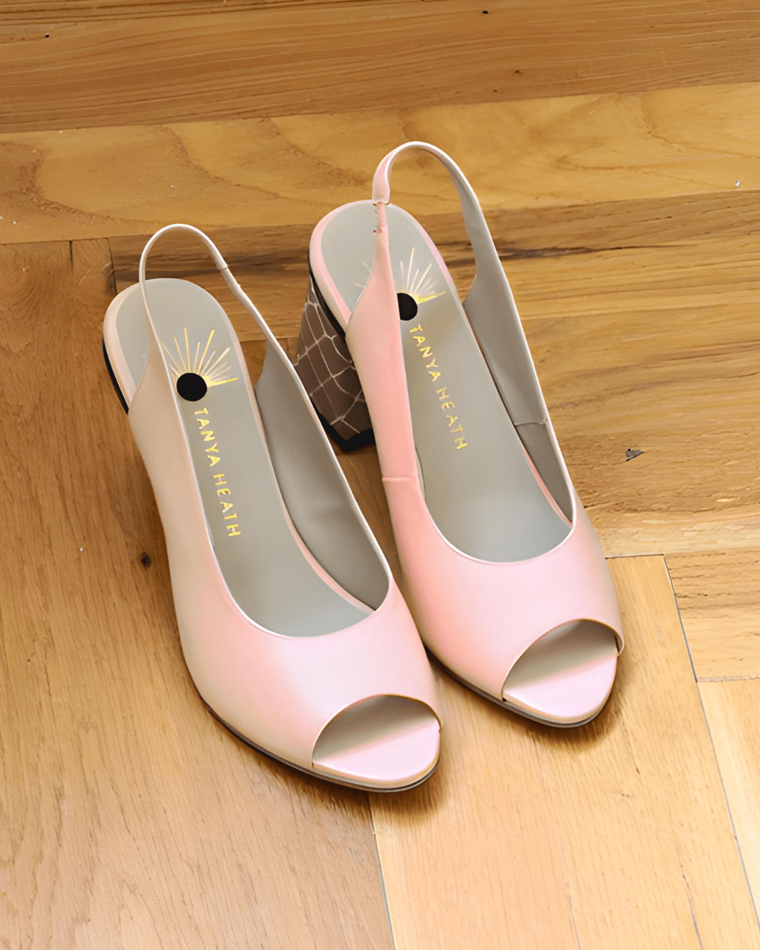 Sophie Slingback Rose Ballerine - Tanya Heath Paris