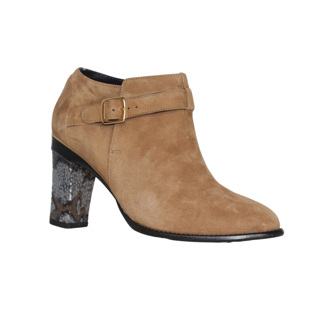 Anastasia Velours Camel - Tanya Heath Paris