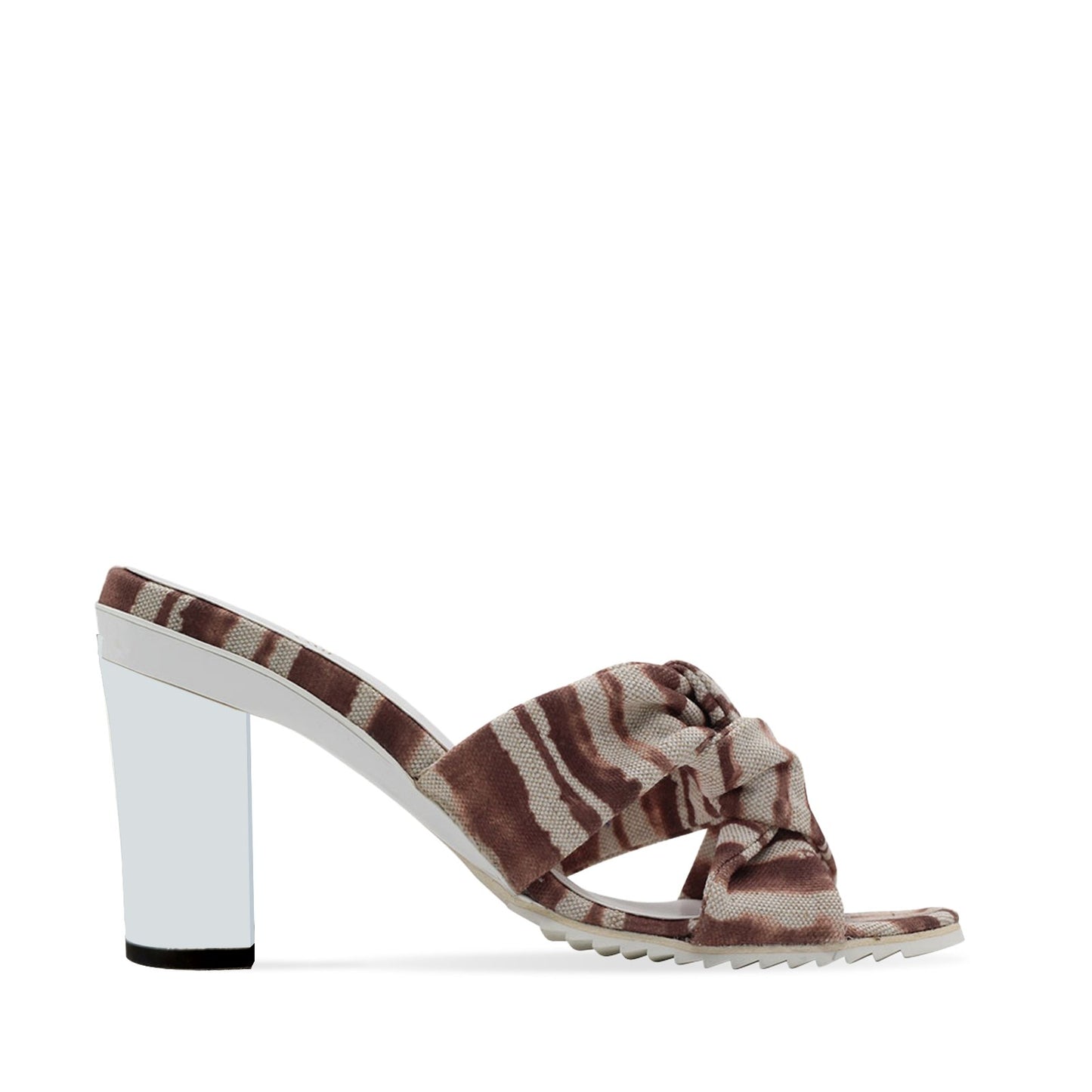Manon Recyclé Vegan Tie and Dye Brun - Tanya Heath Paris