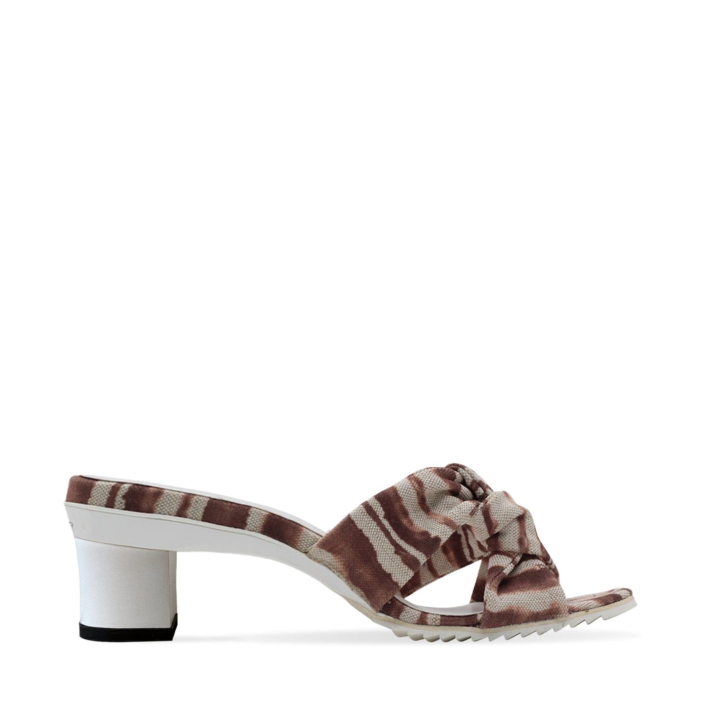 Manon Recyclé Vegan Tie and Dye Brun - Tanya Heath Paris