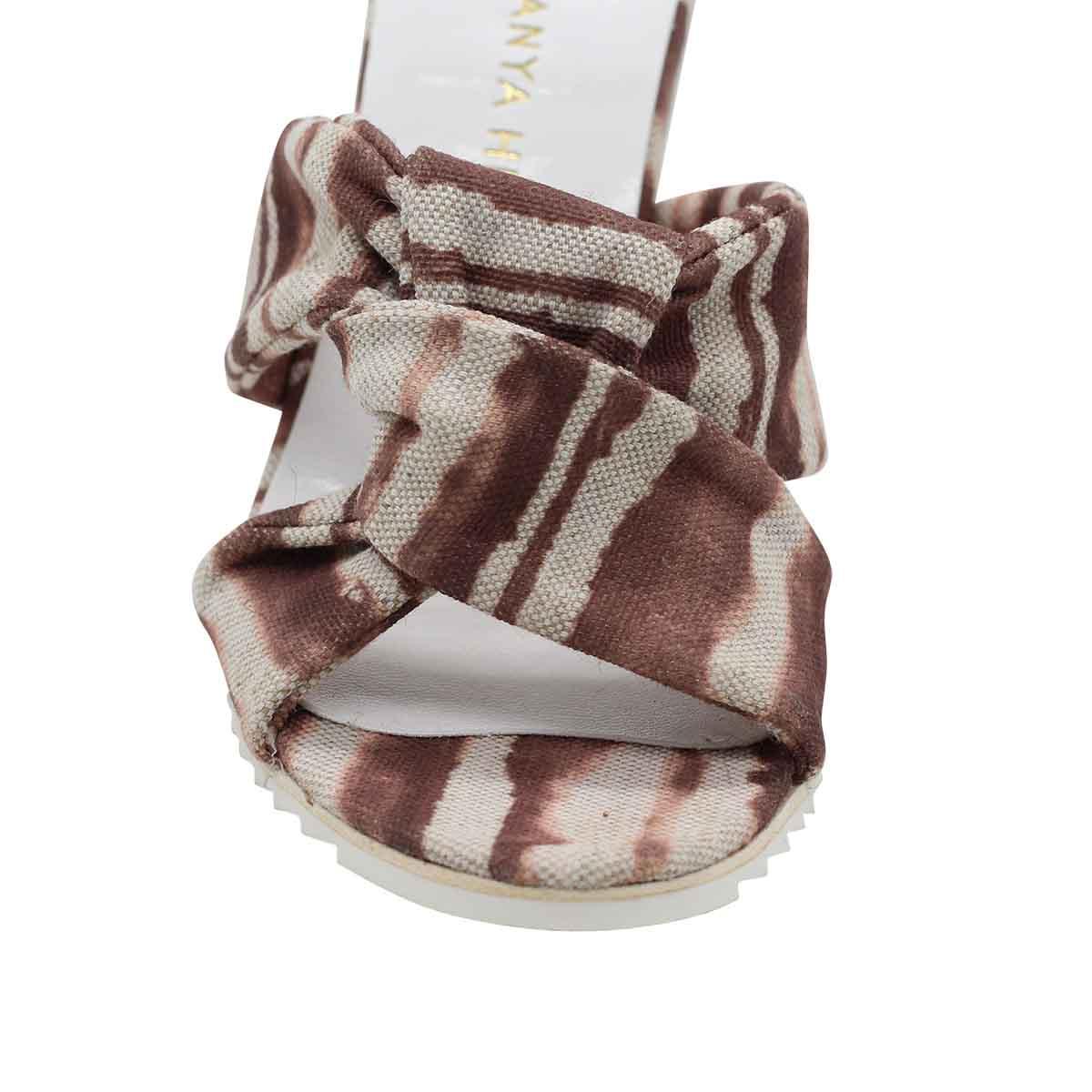 Manon Recyclé Vegan Tie and Dye Brun - Tanya Heath Paris