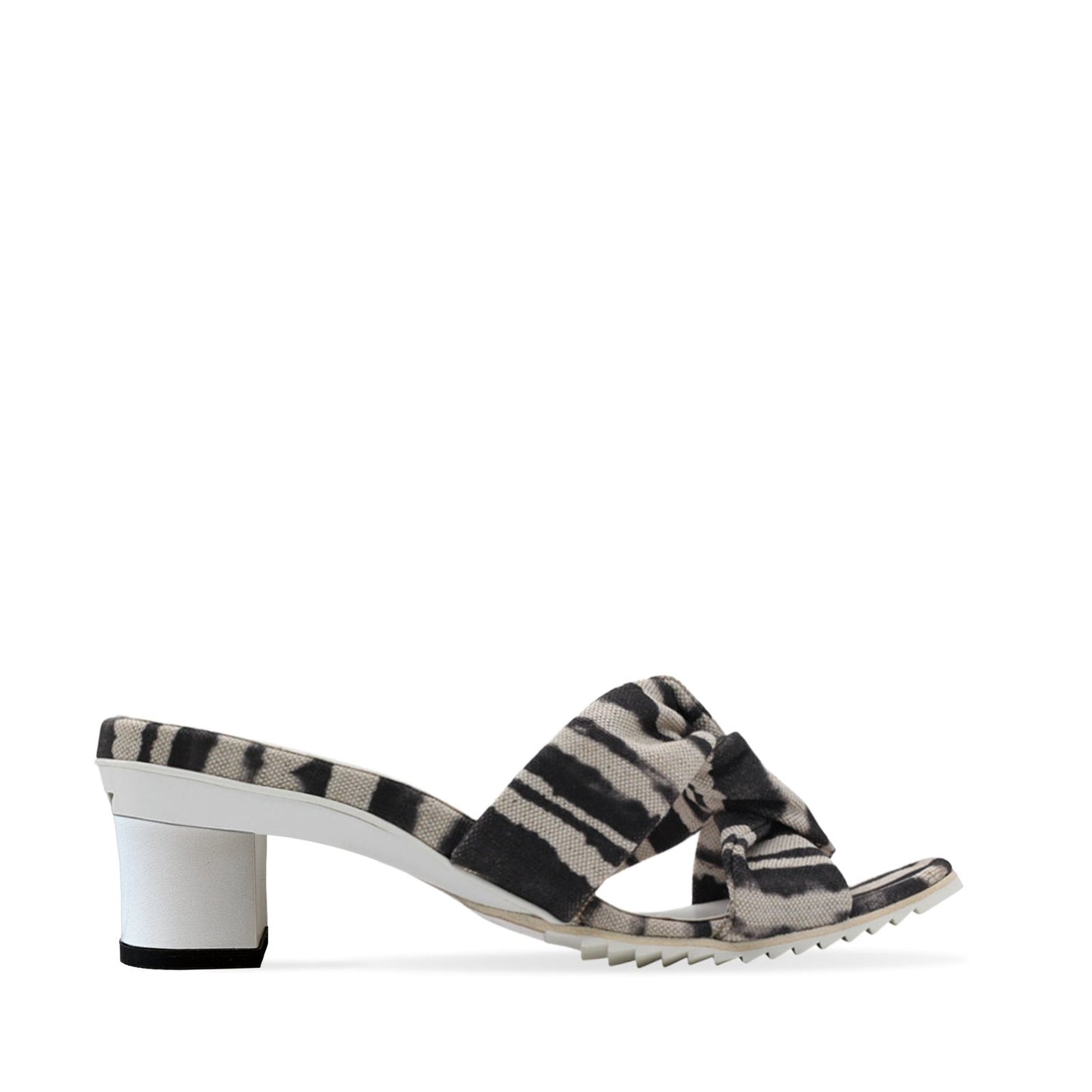 Manon Recyclé Vegan Tie and Dye Noir - Tanya Heath Paris