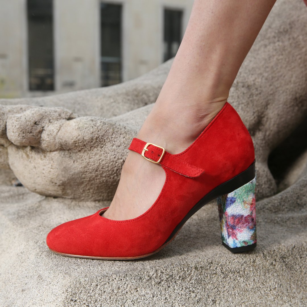 Tiggy Babies Velours Rouge - Tanya Heath Paris