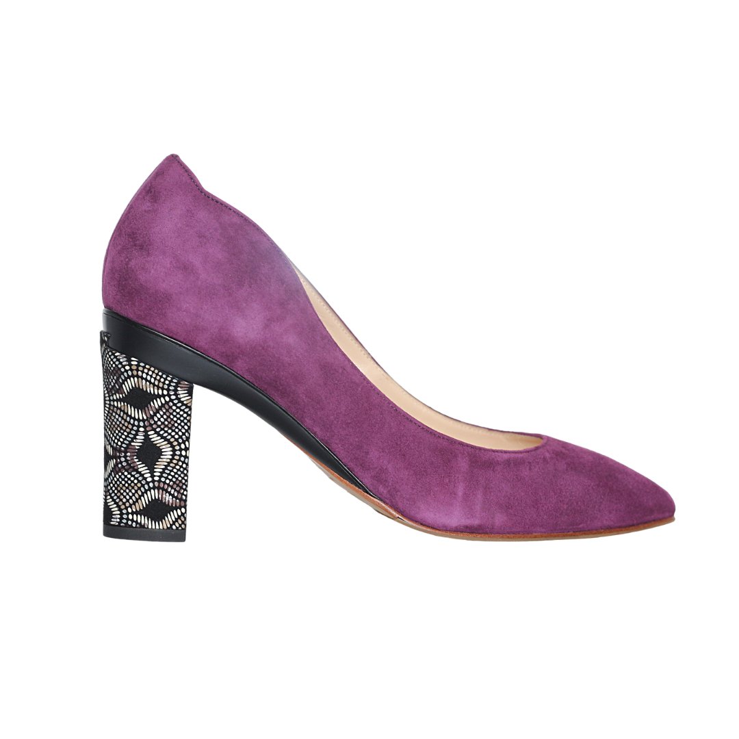 Valerie Velours Prune - Tanya Heath Paris