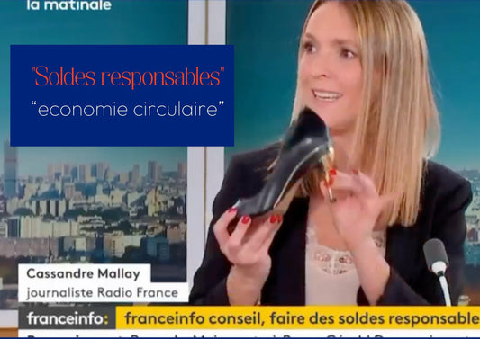 Chronique France Télévision sur les soldes responsables - Tanya Heath Paris