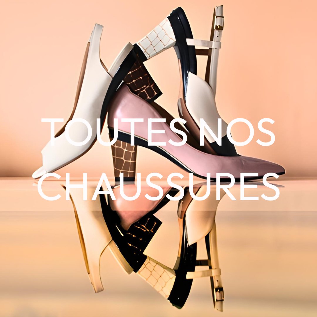 Toute la collection de chaussures à talons amovibles