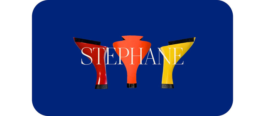 Stéphane : le talon bobine revisité avec une touche moderne et audacieuse
