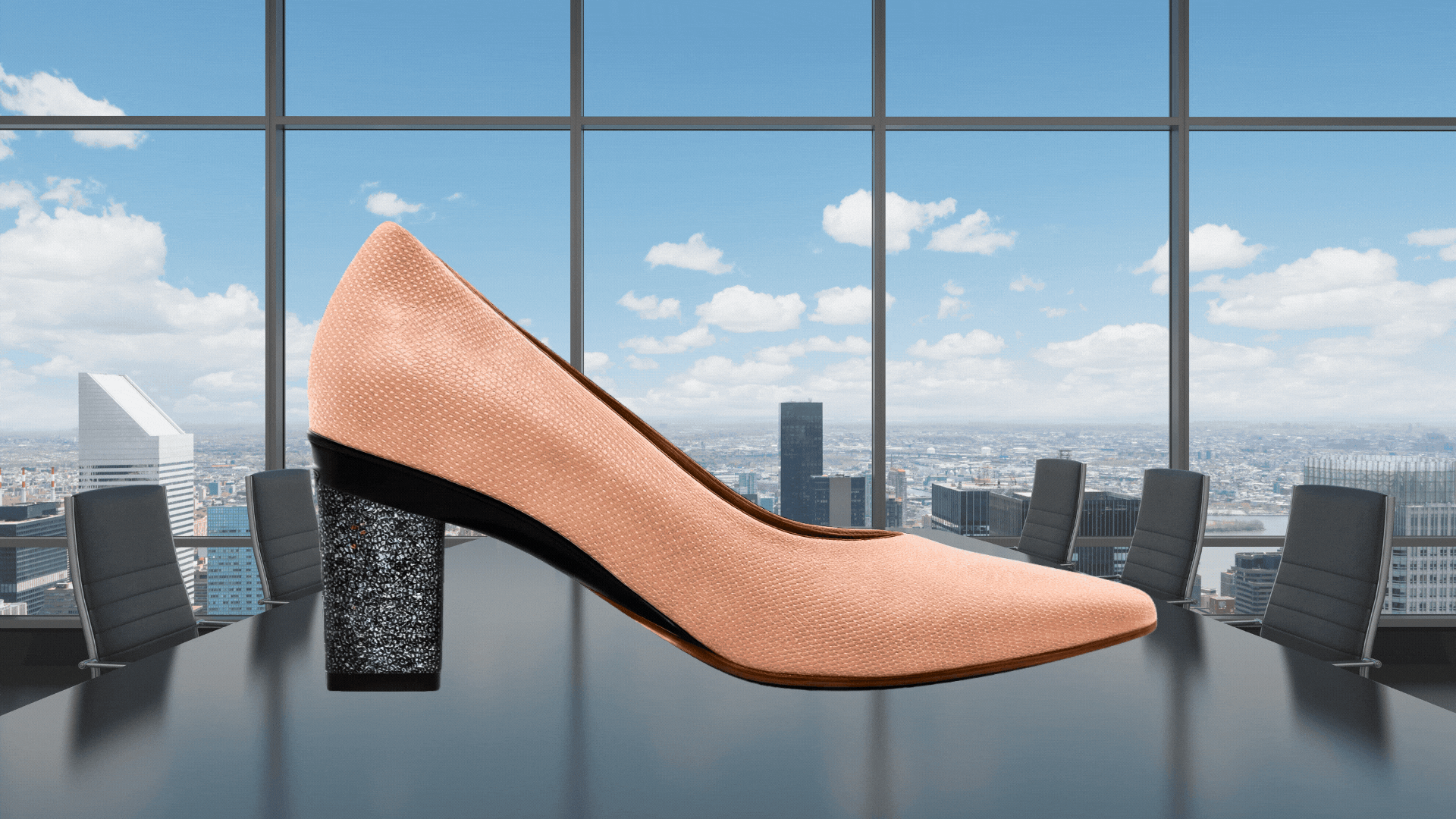 TANYA HEATH Paris interchangeable heel shoe