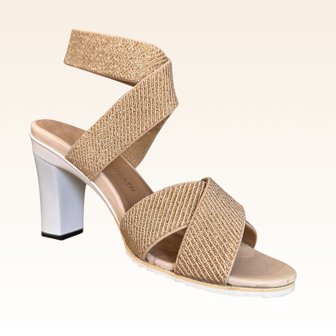 Jess Cleopatra Gold Vegan Sandal