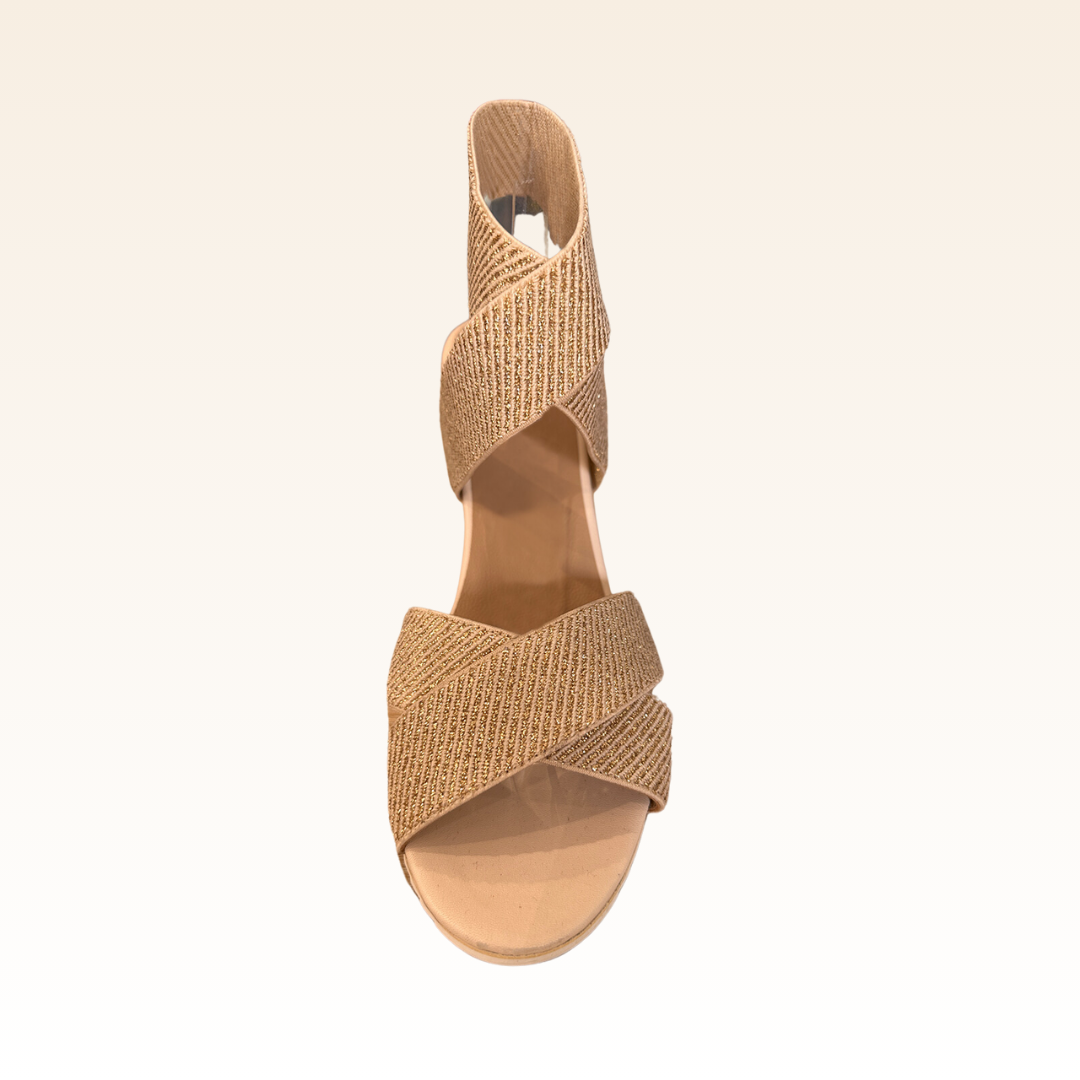 Jess Cleopatra Gold Vegan Sandal