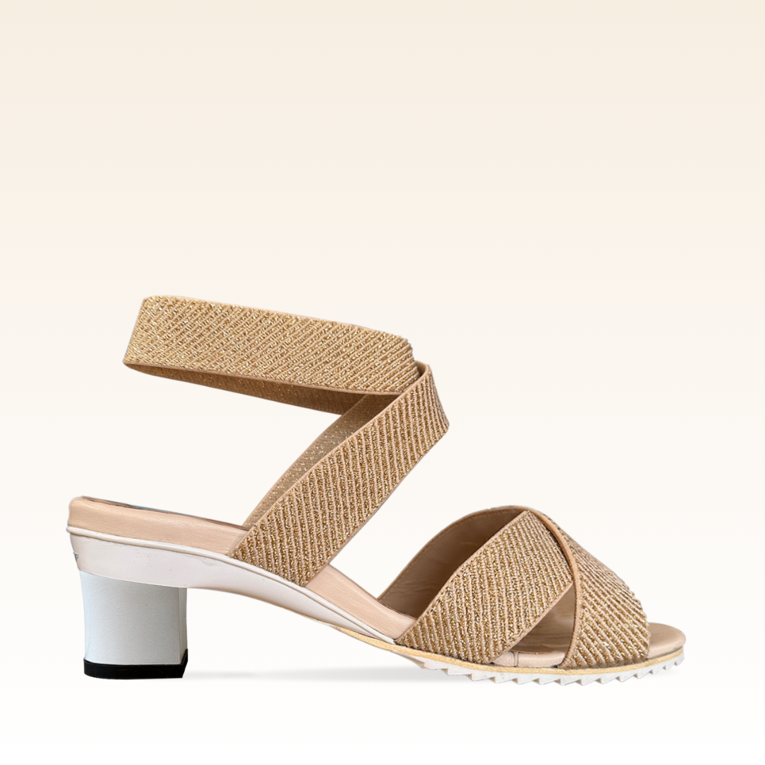 Jess Cleopatra Gold Vegan Sandal