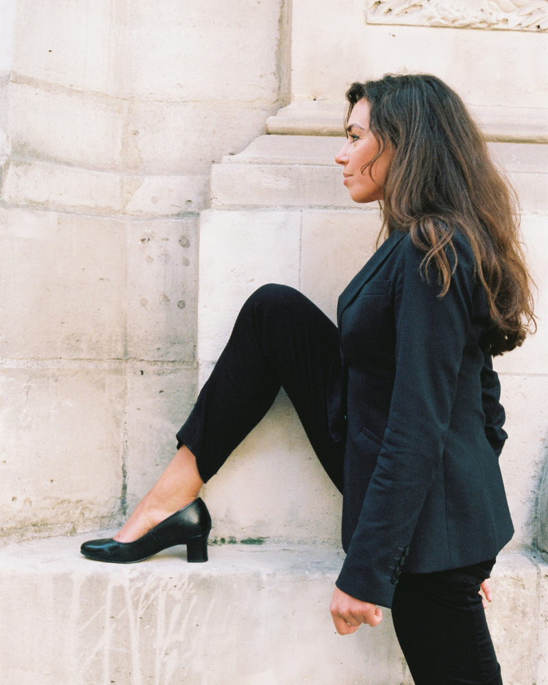 1 pair of shoes and 2 pairs of heels