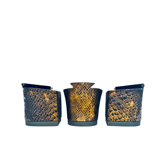 CHRISTOPHE Python Bronze - Tanya Heath Paris