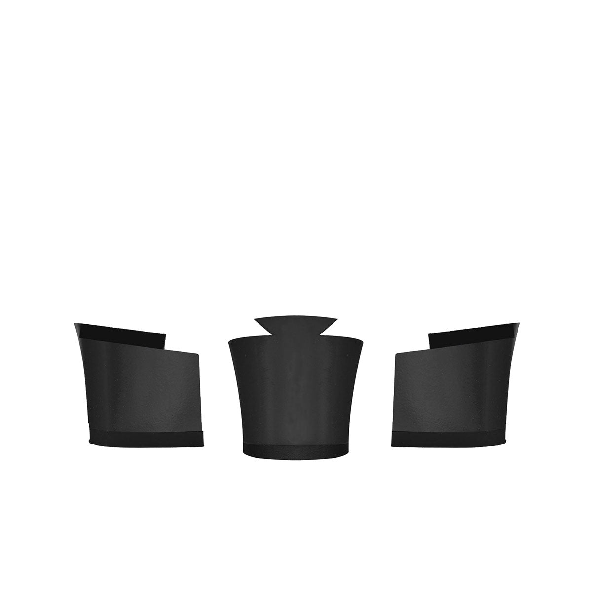 coffret 2 pairs de petits talons noirs amovibles