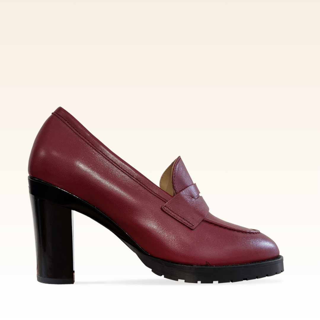 Emma Mocassin Bordeaux - Tanya Heath Paris