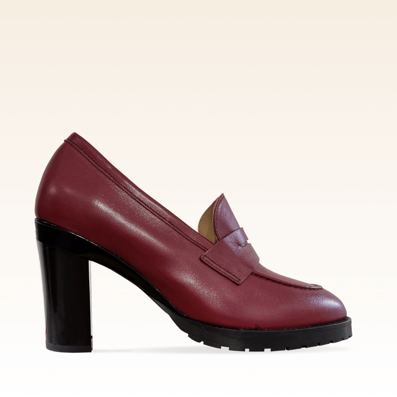 Emma Mocassin Bordeaux - Tanya Heath Paris