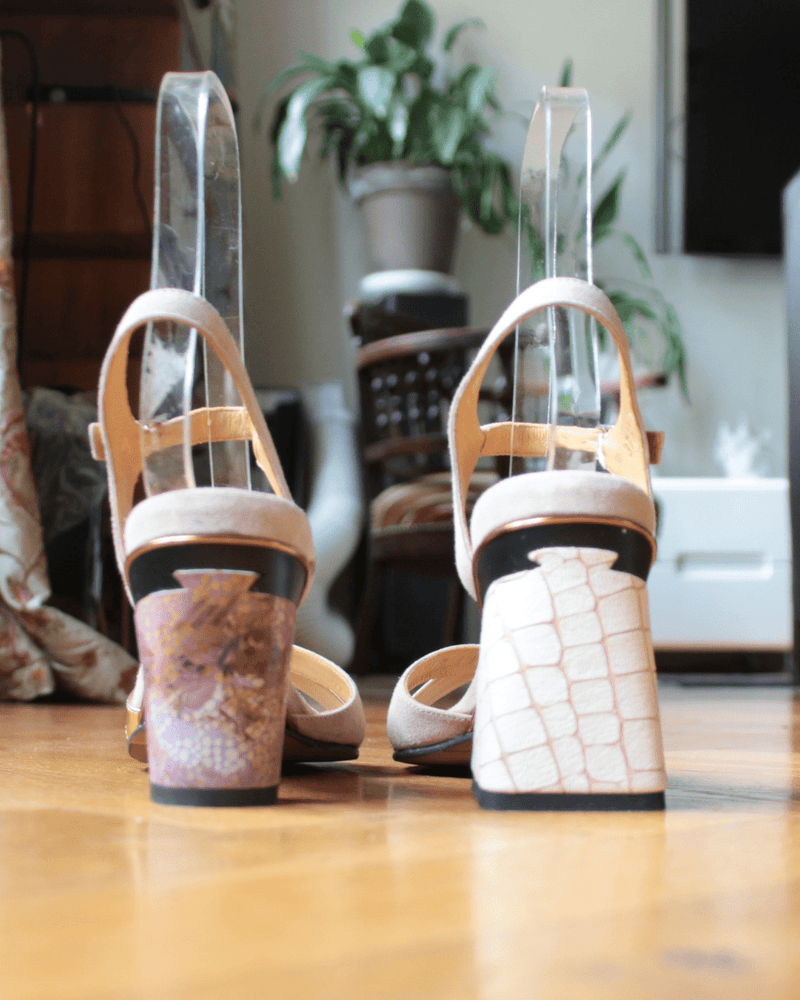 Franken - Christelle Velours Beige - Tanya Heath Paris