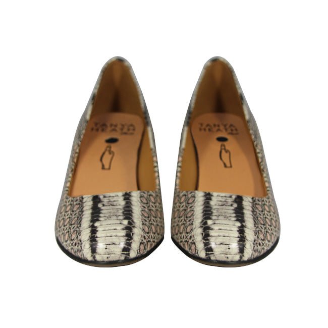 Franken Sabine Escarpin Mirot Creme - Tanya Heath Paris