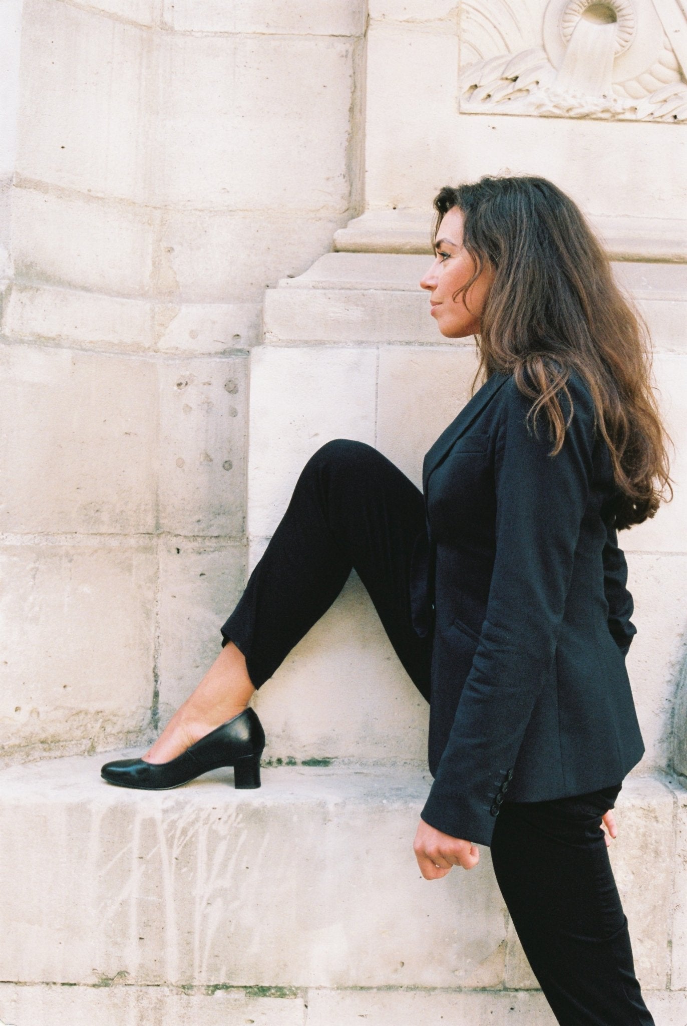 Ivy Escarpin Noir - Tanya Heath Paris