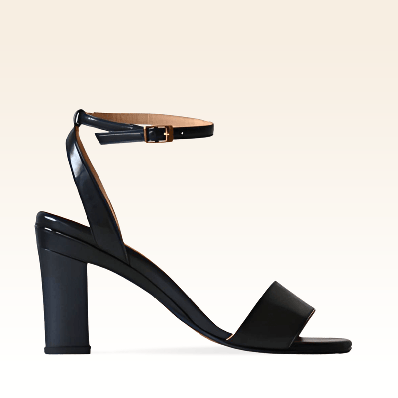 Mia Sandale noir - Tanya Heath Paris