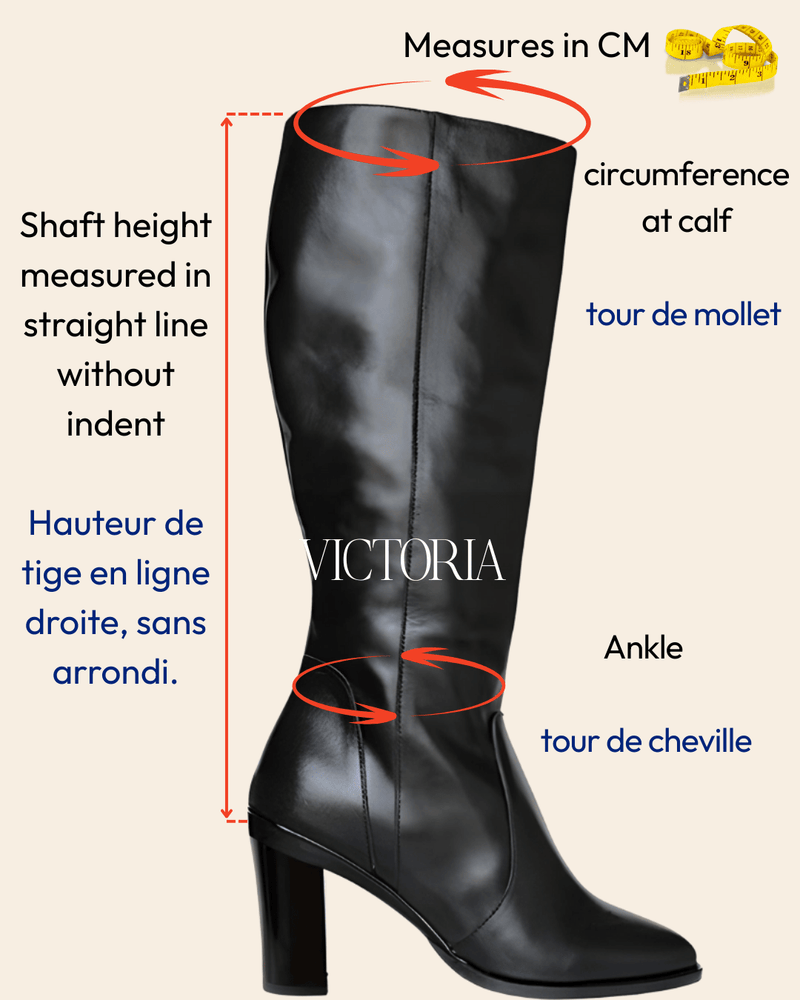 Victoria Botte Haute Velour Marron - Tanya Heath Paris