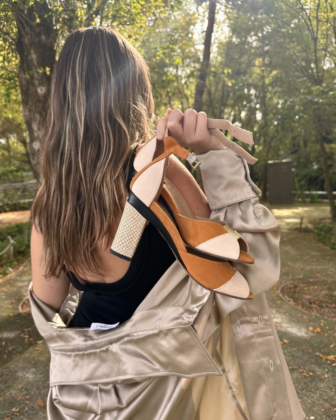 Blondie Sandale Terracotta - Tanya Heath Paris