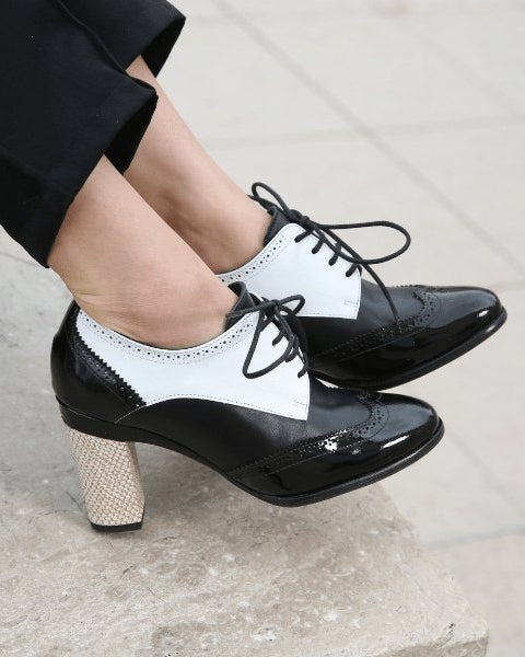 chaussure berby talon haut amovible