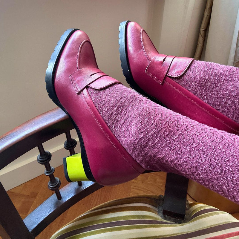 Emma Mocassin Bordeau - Tanya Heath Paris