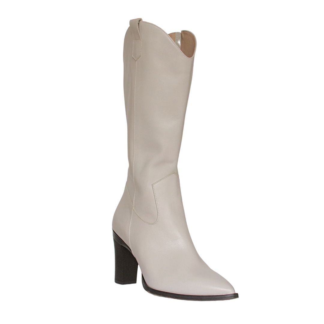 Boots 2025 beige femme